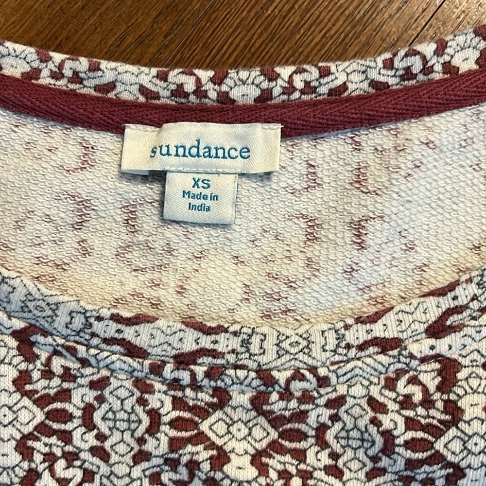 Sundance Beaded Aztec Top - Picture 3 of 5
